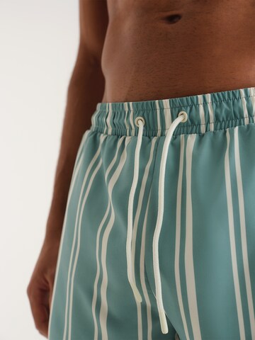 Shorts de bain 'Ilias' ABOUT YOU x Kevin Trapp en bleu