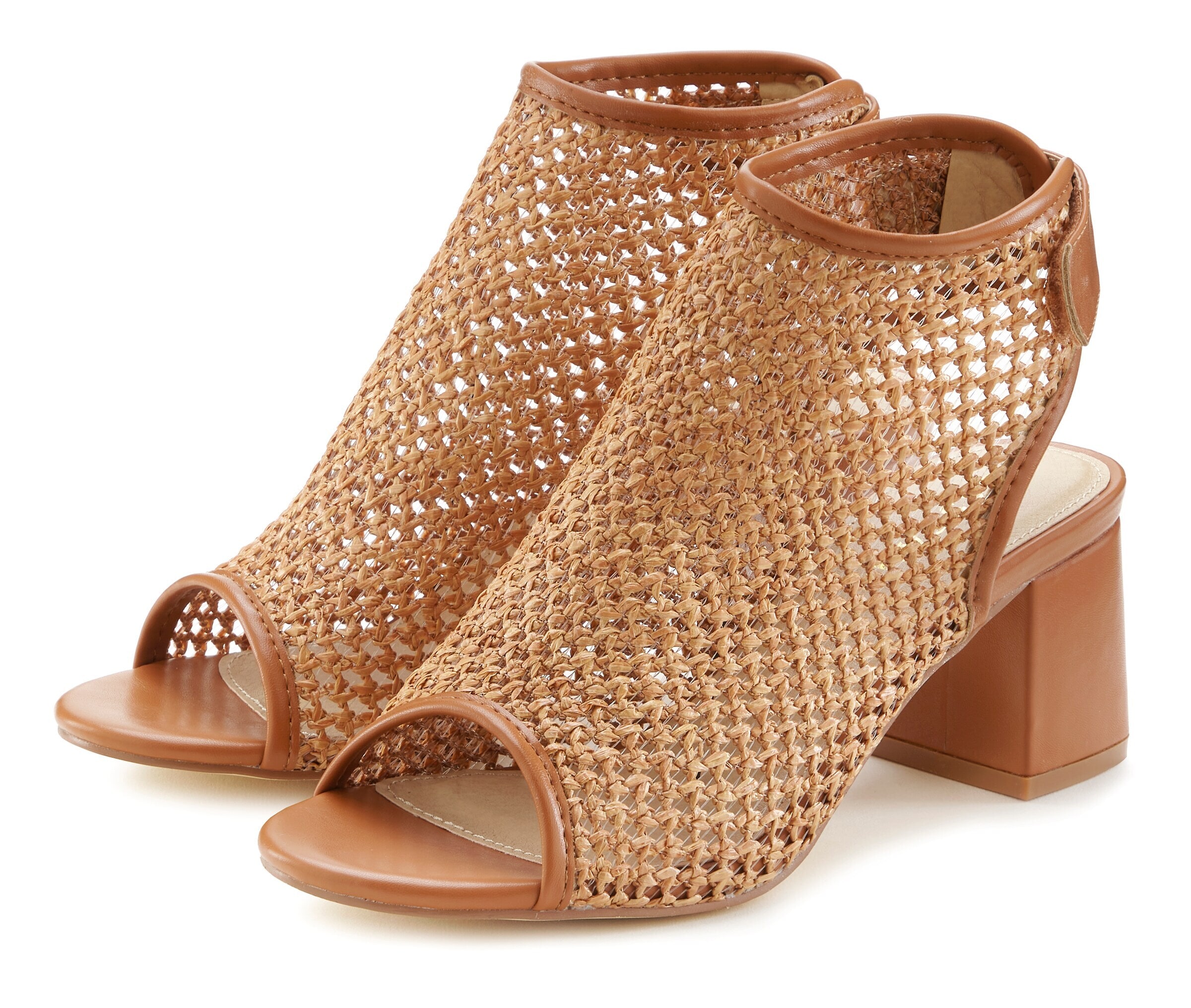 LASCANA - Sandalias en marrón