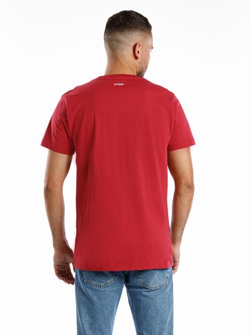 T-Shirt 'Heiko' SPITZBUB en rouge