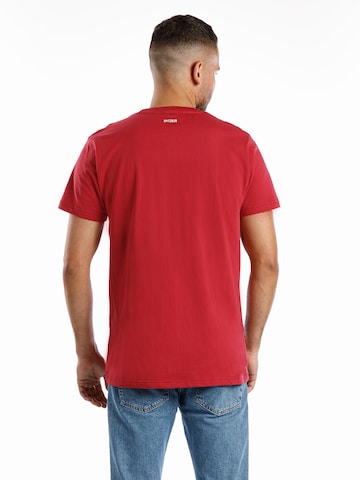 SPITZBUB Shirt 'Heiko' in Rot