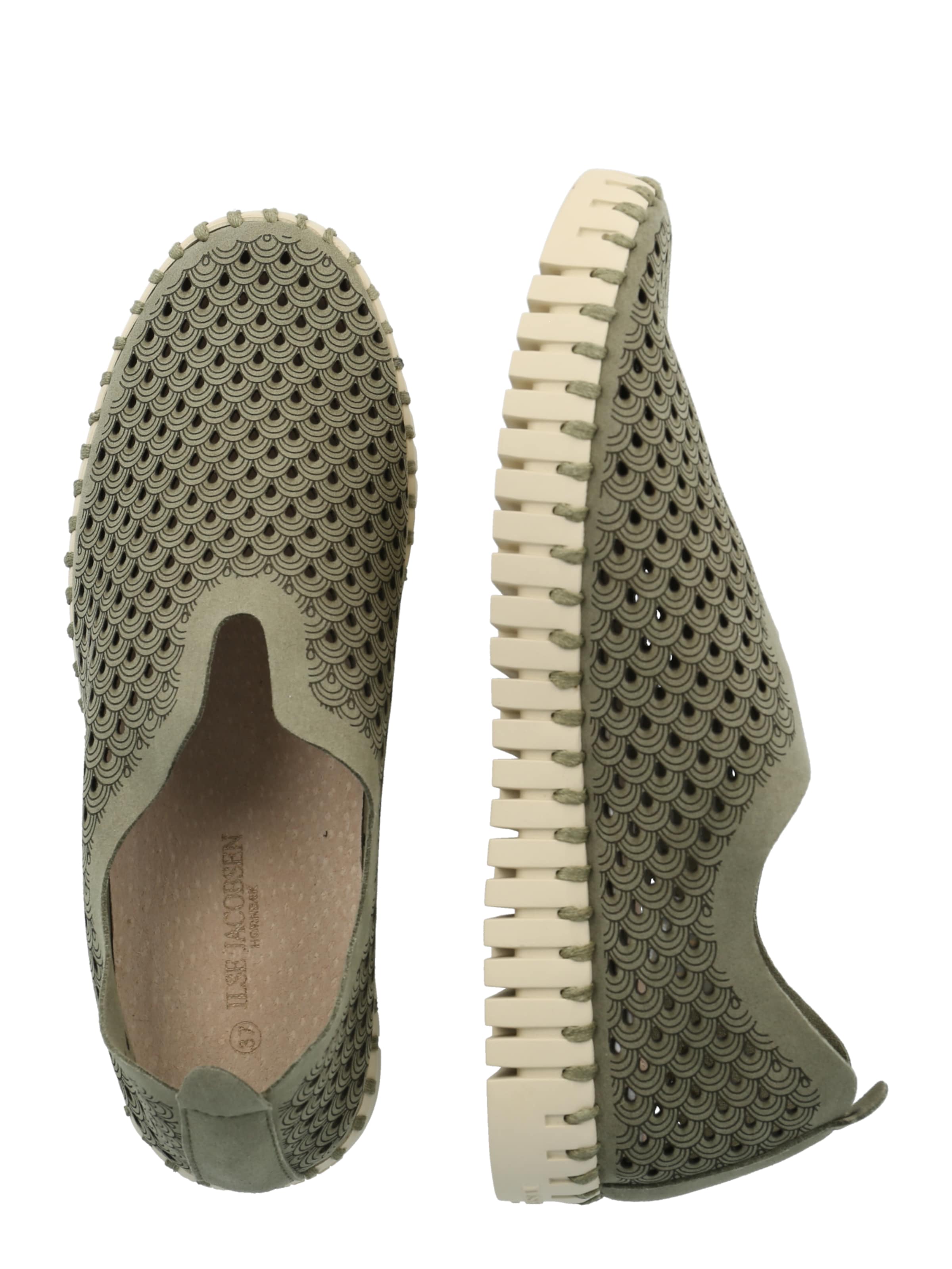 ILSE JACOBSEN Slip-on 'Tulip3275' σε πράσινο