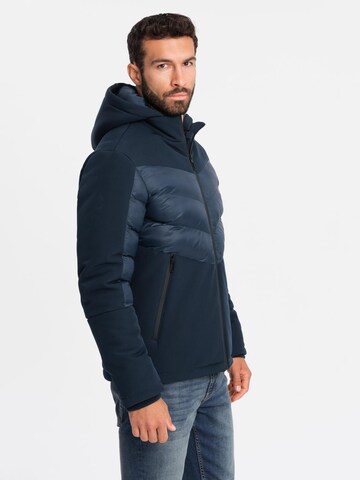 Ombre Weatherproof jacket in Blue