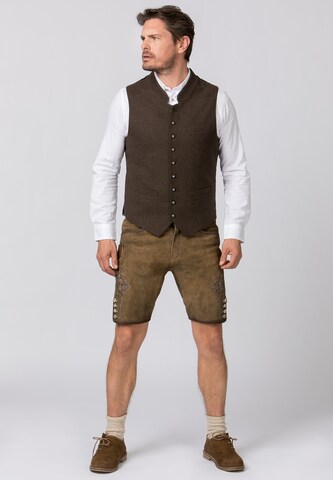 STOCKERPOINT Traditional Vest in Brown