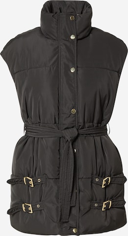 Gilet 'Isabell' Hoermanseder x About You en noir : devant