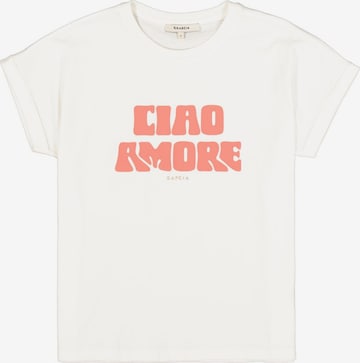 T-shirt 'Garcia - Dames t-shirt' GARCIA en blanc : devant