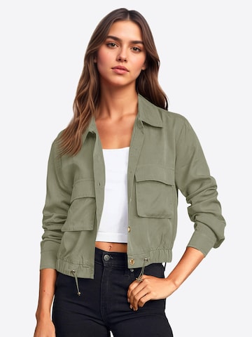 Imily Bela Přechodná bunda – zelená: přední strana