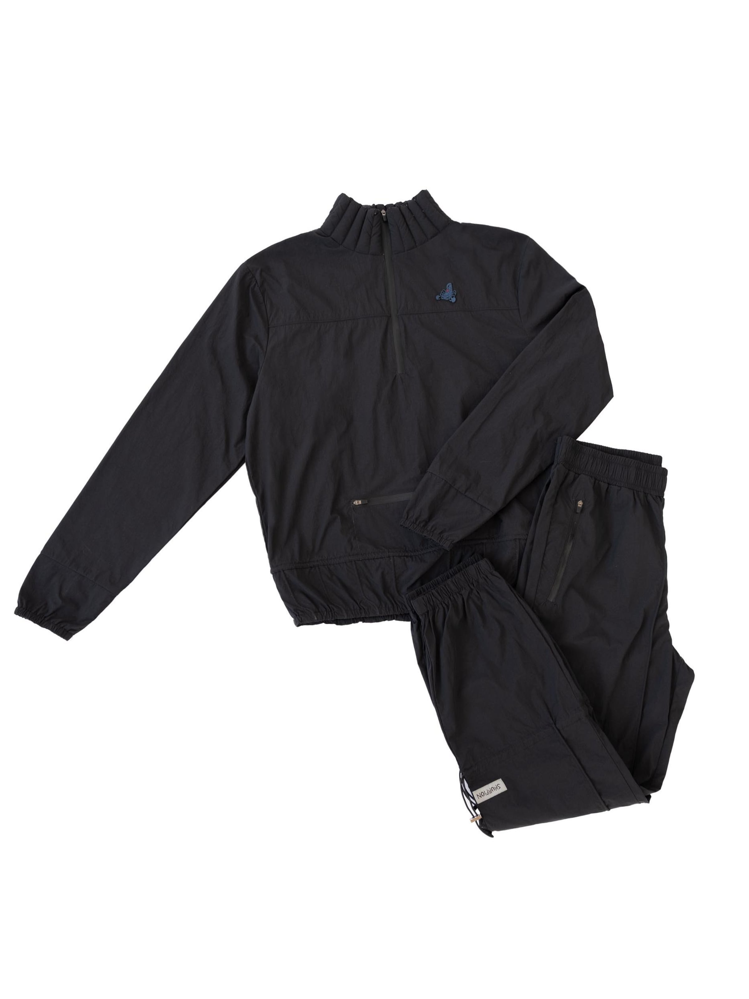 Skurpion ApS Træningsdragt 'Tracksuit' i sort, Produktvisning