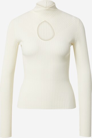 Pullover 'Evelyn' di EDITED in bianco: frontale