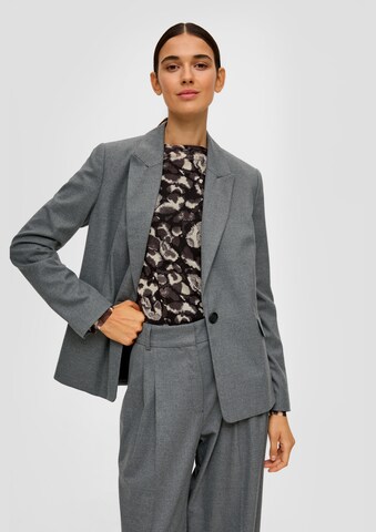 s.Oliver BLACK LABEL Blazer i grå: forside