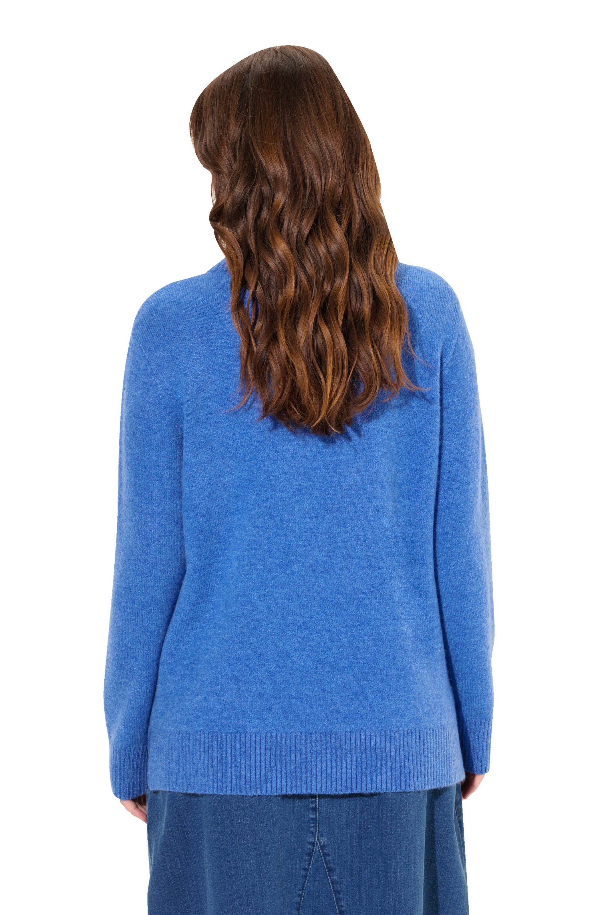 Ulla Popken Pullover in Blau