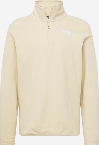 THE NORTH FACE Sporttrui 'Glacier' in Beige: voorkant