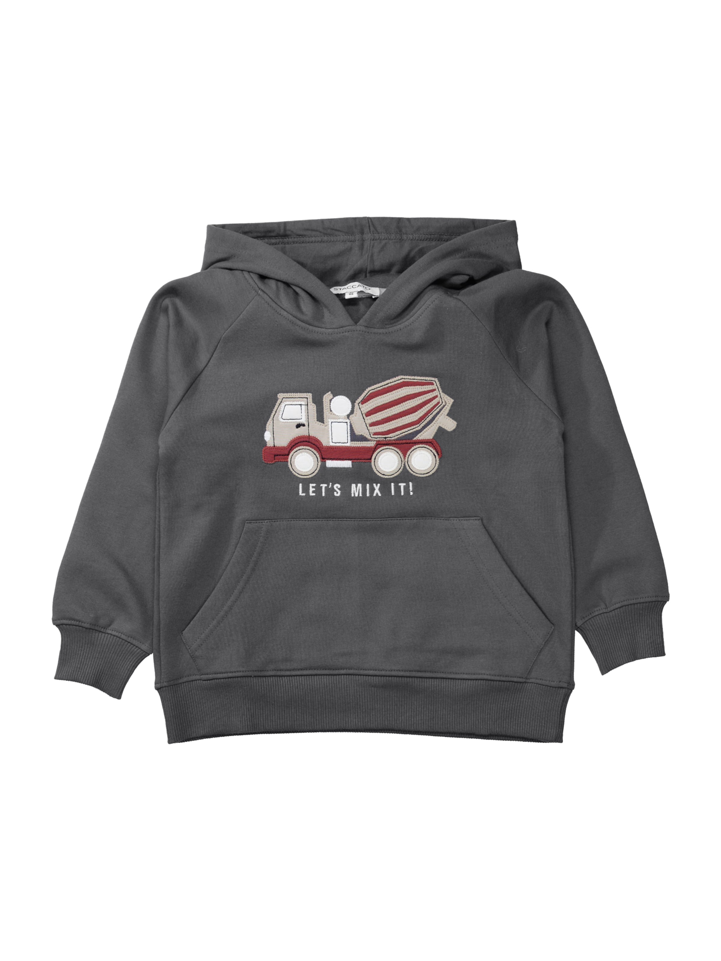 STACCATO Tréning póló - szürke: elől