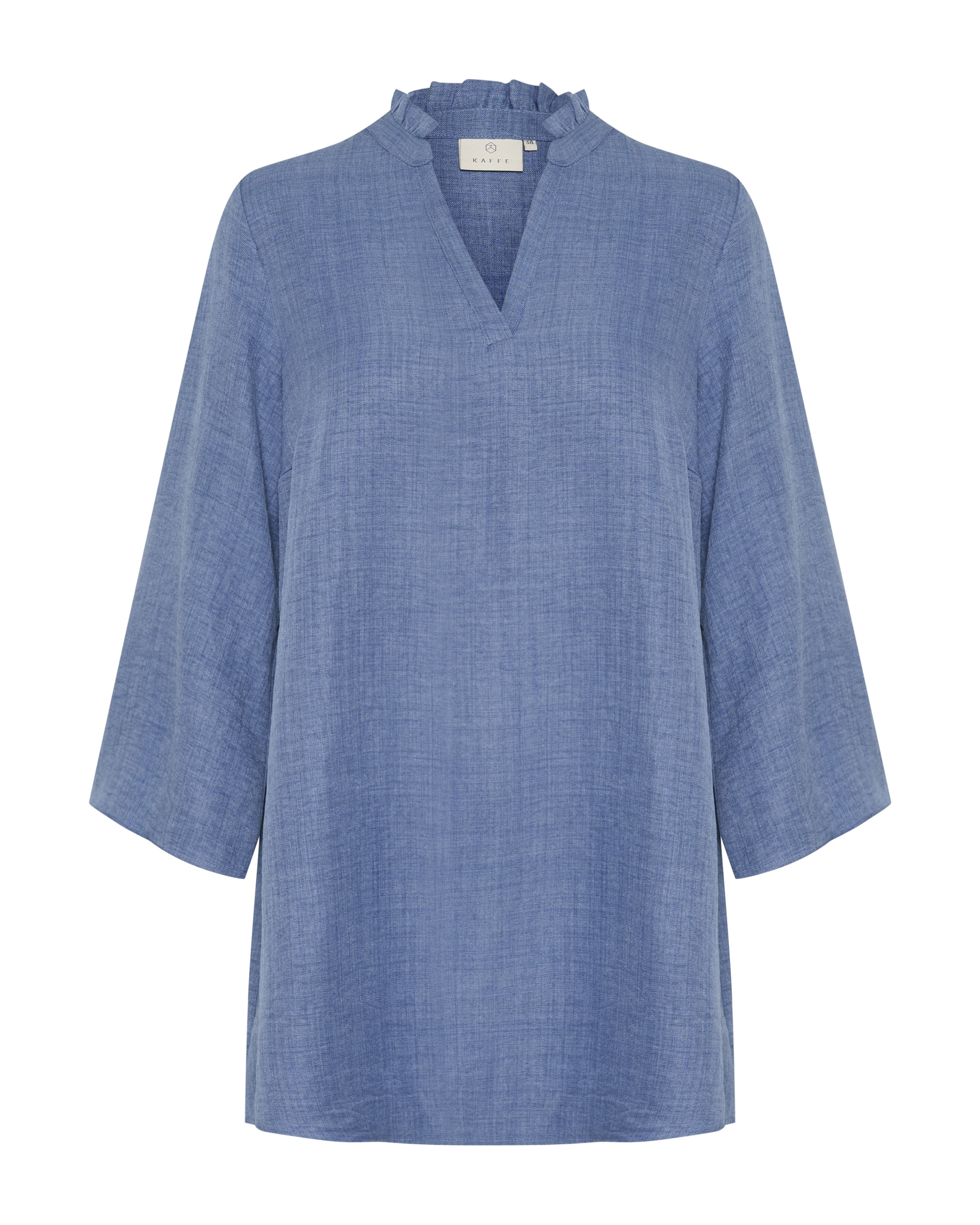 Kaffe Tunic in Blue: front