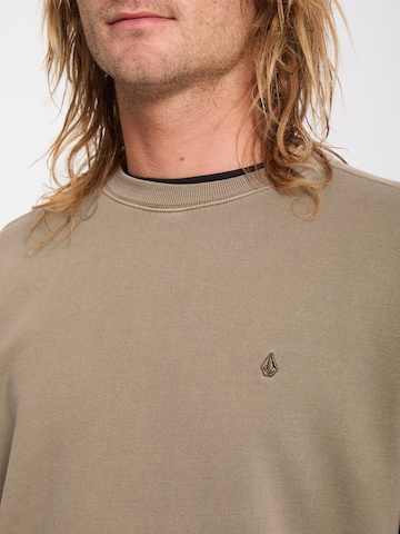 Volcom Sweatshirt 'Single Stone' in Braun