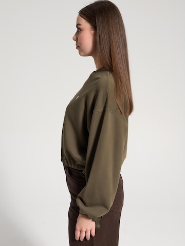 NOWIHT Sweatshirt 'Zephyrine' in Groen