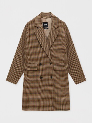 Pull&Bear Between-Seasons Coat in Brown