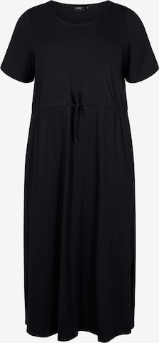 Zizzi - Vestido 'Dorit' en negro: frente