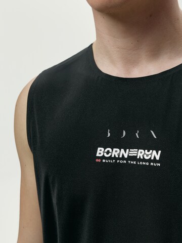 Born Shirt ' Ryder Run ' in Zwart