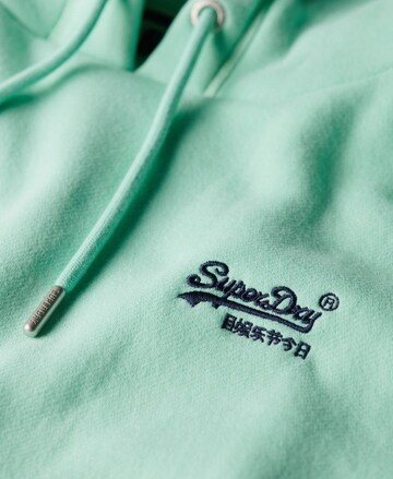 Superdry Sweatshirt 'Essential' in Grün