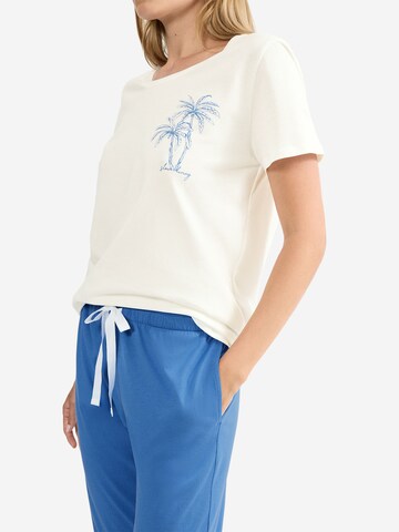 Pyjama ' Red Label Sets PK Capri ' TRIUMPH en bleu