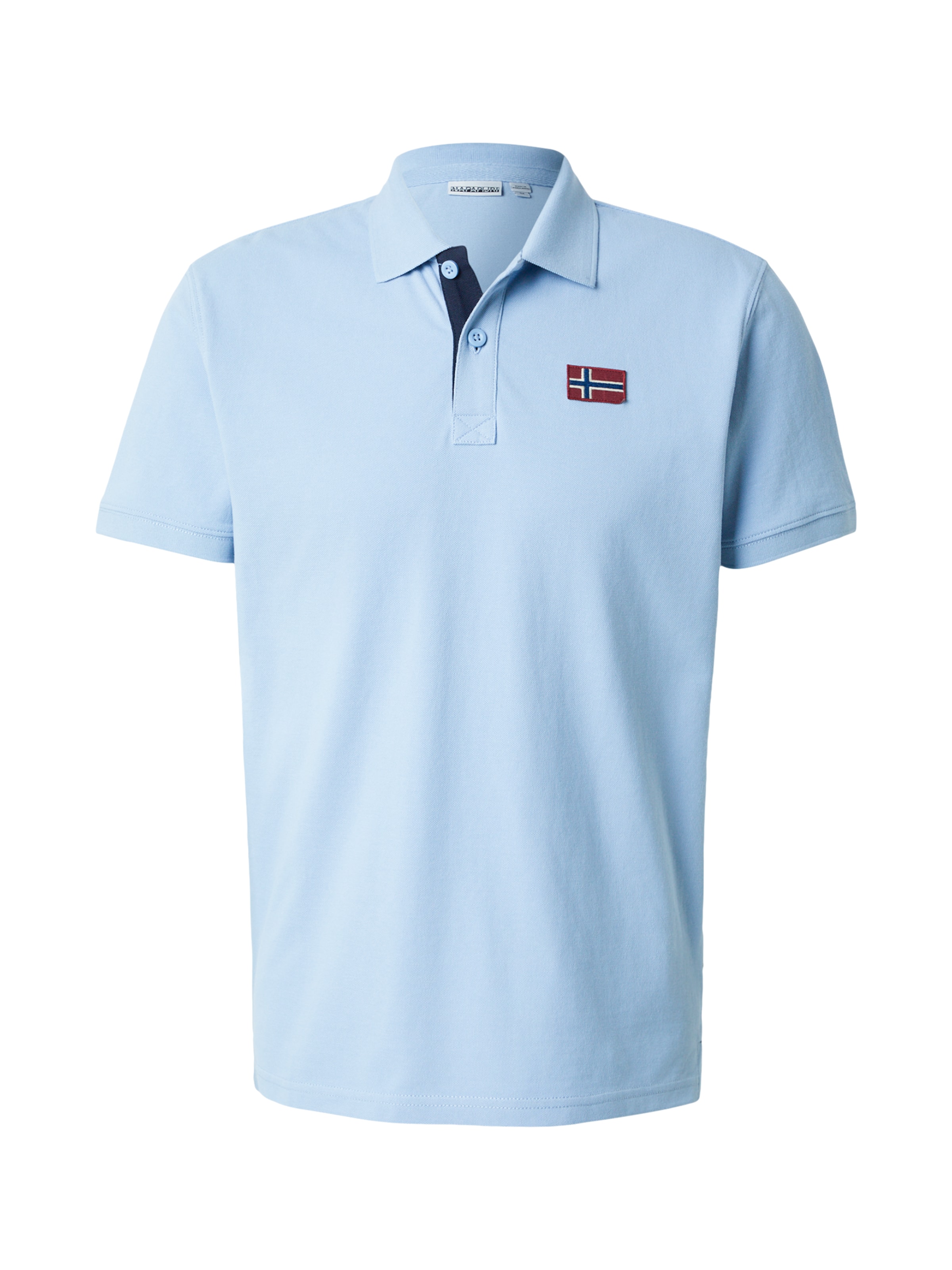 NAPAPIJRI Poloshirt 'EMIRA' in Blau: Vorderseite