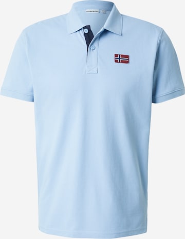 NAPAPIJRI Poloshirt 'EMIRA' in Blau: Vorderseite