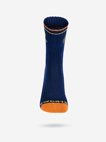 SWORTS Athletic Socks 'Merino Run Socks' in Blue
