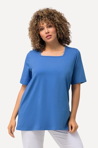 Ulla Popken Shirt in Blauw: voorkant