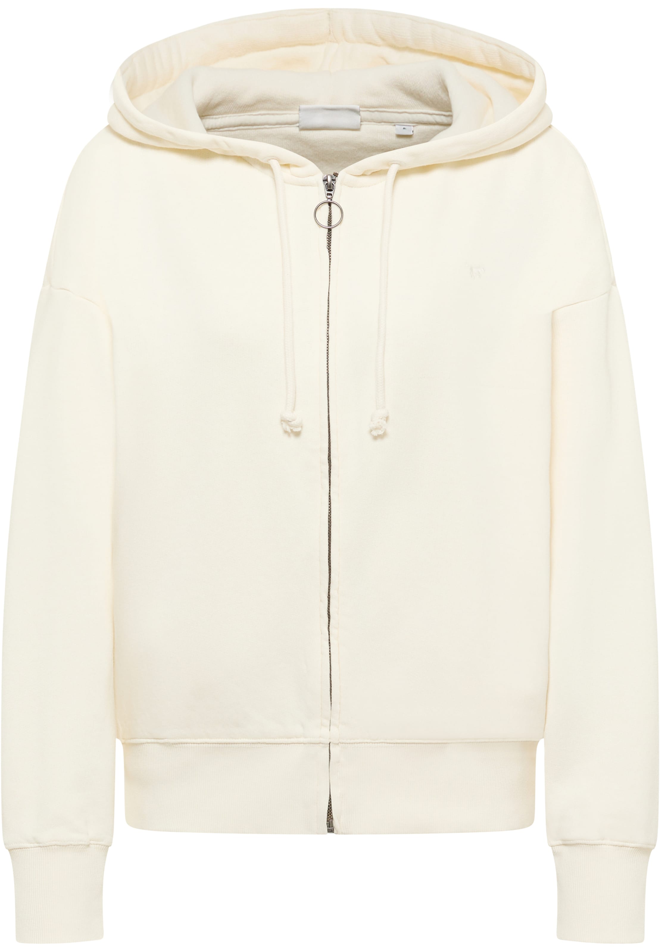 MUSTANG Sweatshirt 'Rochelle' in White: front