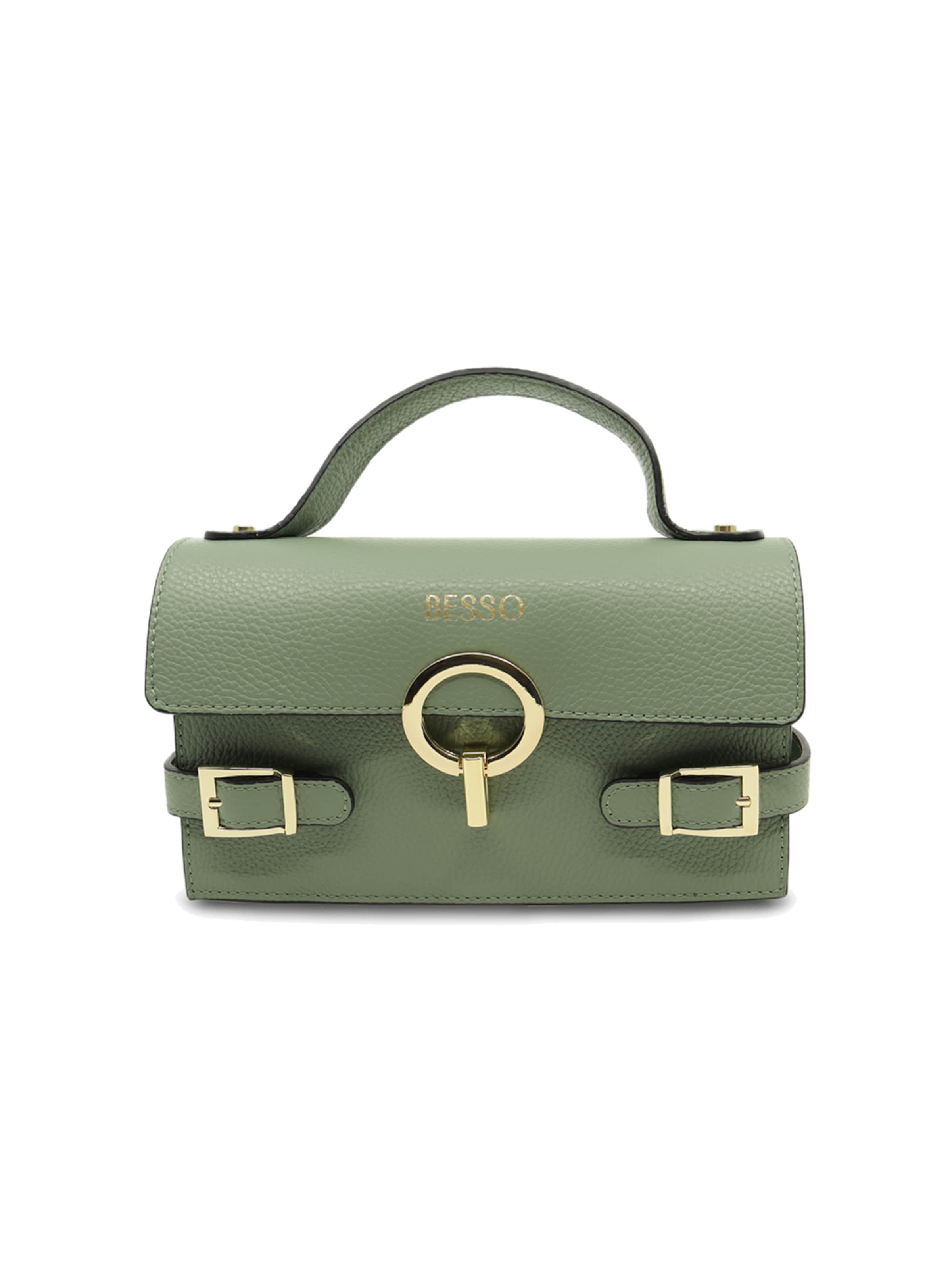 BESSO Handbag 'Splendore Chic' in Green: front