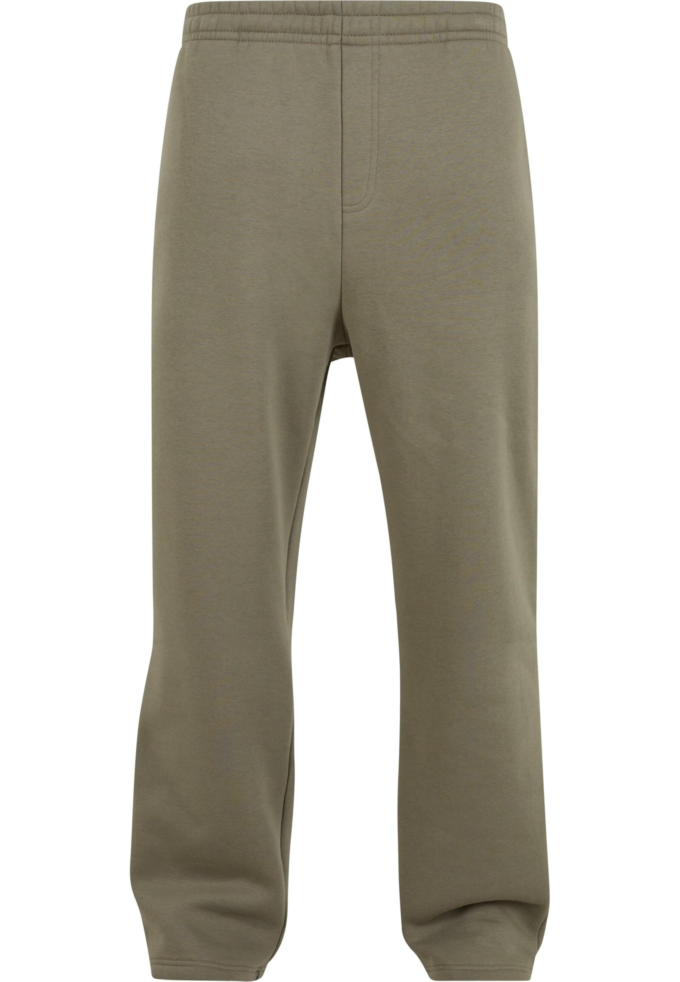 Urban Classics Trousers in Green: front