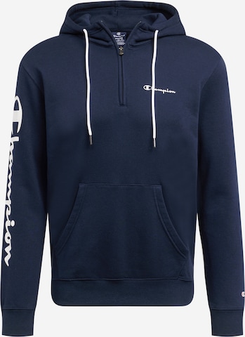 Champion Authentic Athletic Apparel Sweatshirt in Blauw: voorkant