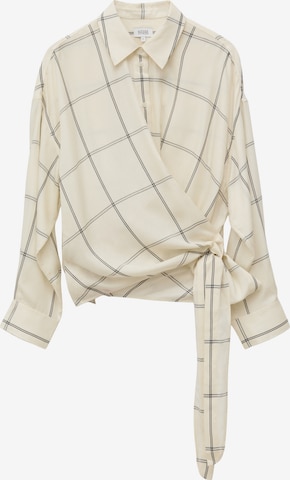 & Other Stories Blus i vit: framsida