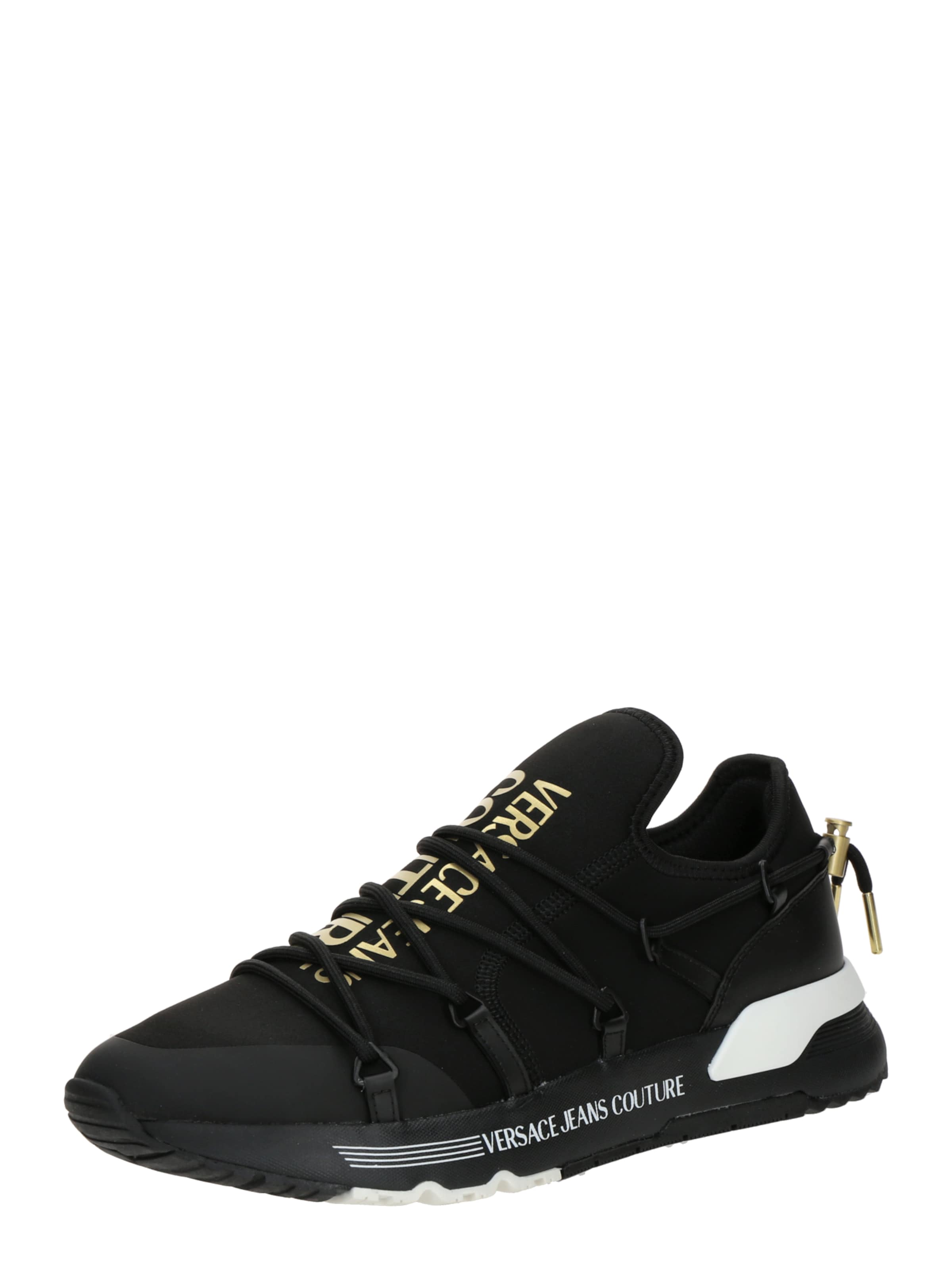 Versace Jeans Couture Platform trainers 'DYNAMIC' in Black: front