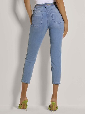 MADELEINE Slimfit Jeans in Blauw