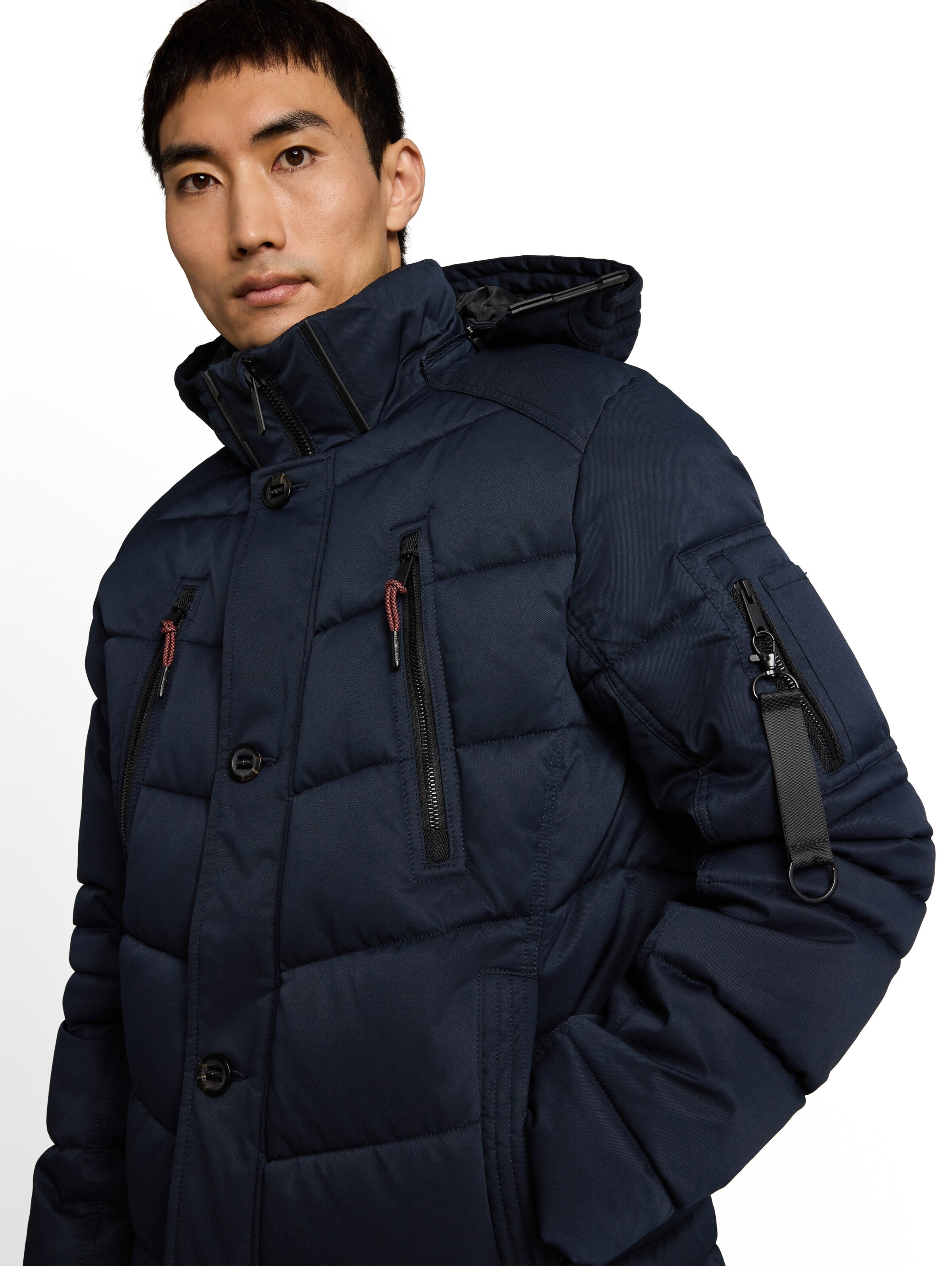 TOM TAILOR Winterjas in Blauw