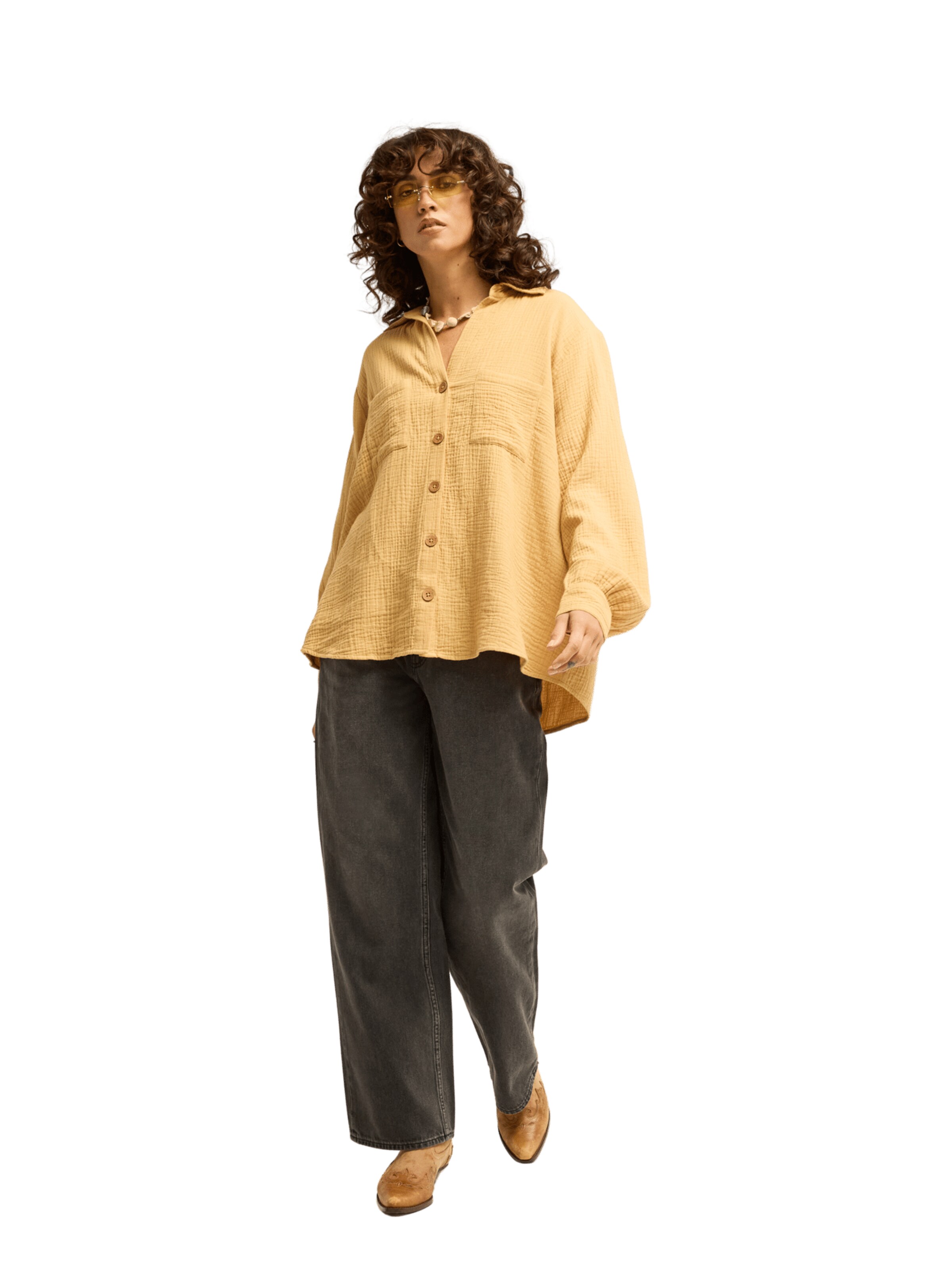 BILLABONG Bluse 'Swell' in Gelb