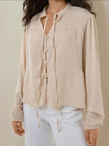 Camicia da donna di Hiccup in beige