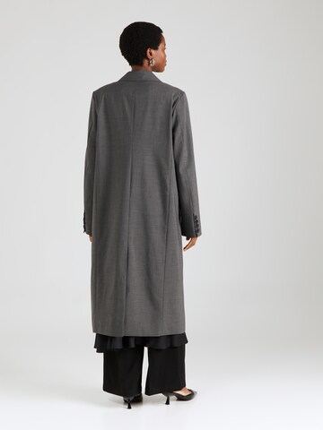 MEOTINE Between-seasons coat 'BERRY' in Grey