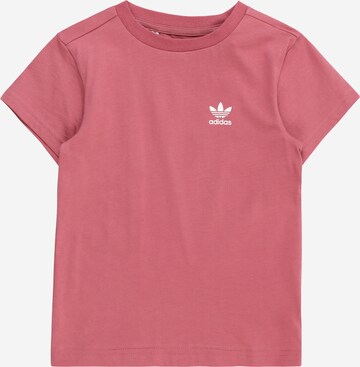 ADIDAS ORIGINALS T-shirt 'Adicolor' i rosa: framsida