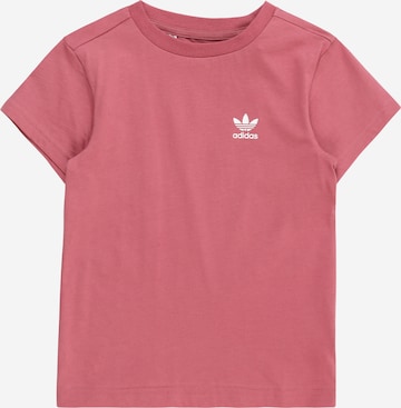 ADIDAS ORIGINALS T-Shirt 'Adicolor' in Pink: predná strana