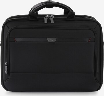 Roncato Document Bag 'Biz 4.0' in Black: front