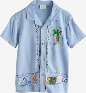 Next Hemd in Blau: Vorderseite