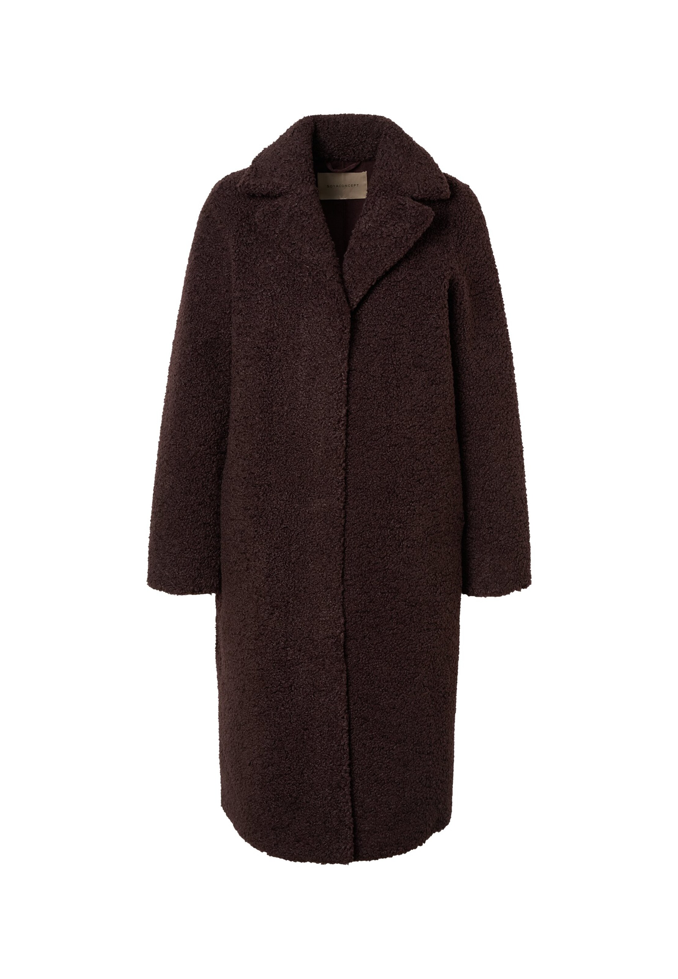 Soyaconcept - Abrigo de invierno 'MUKITE' en marrón: frente