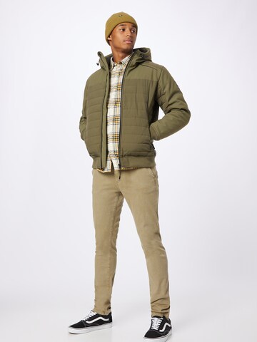 INDICODE JEANS Between-season jacket 'Tino' in Green
