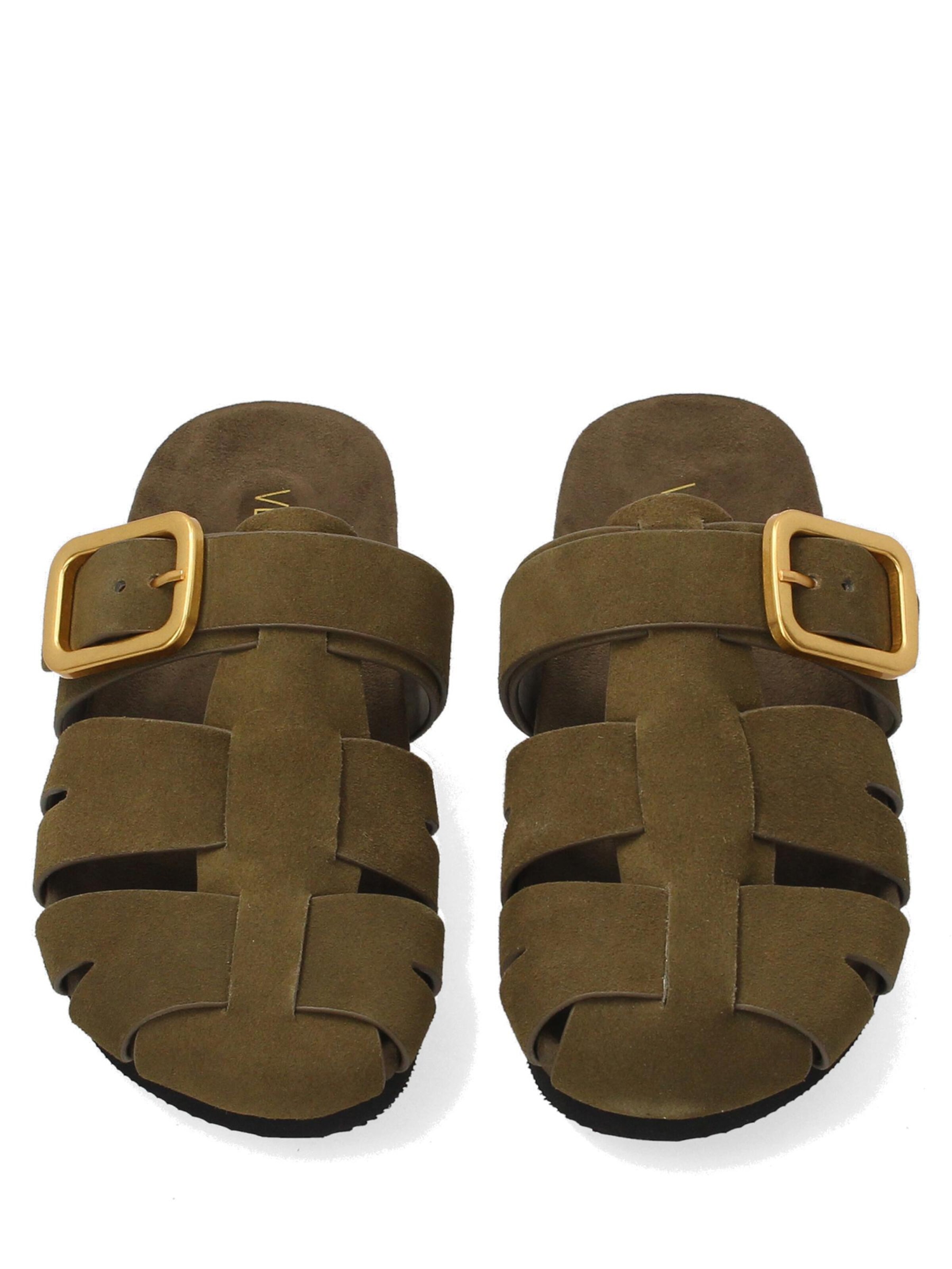 VENEZIA Mules 'Venezia' in Green