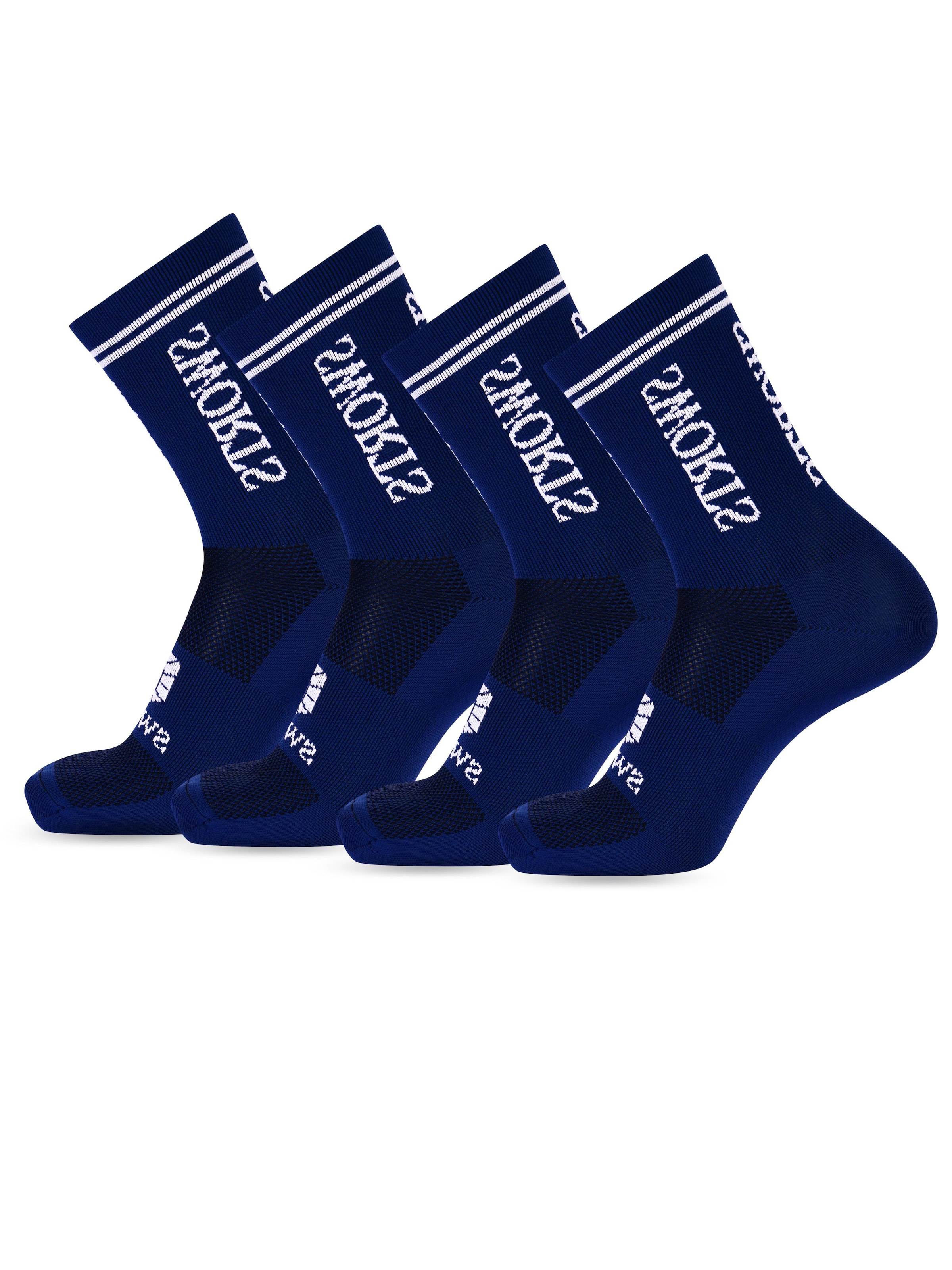 SWORTS Sports socks 'HYBRID' in Blue: front