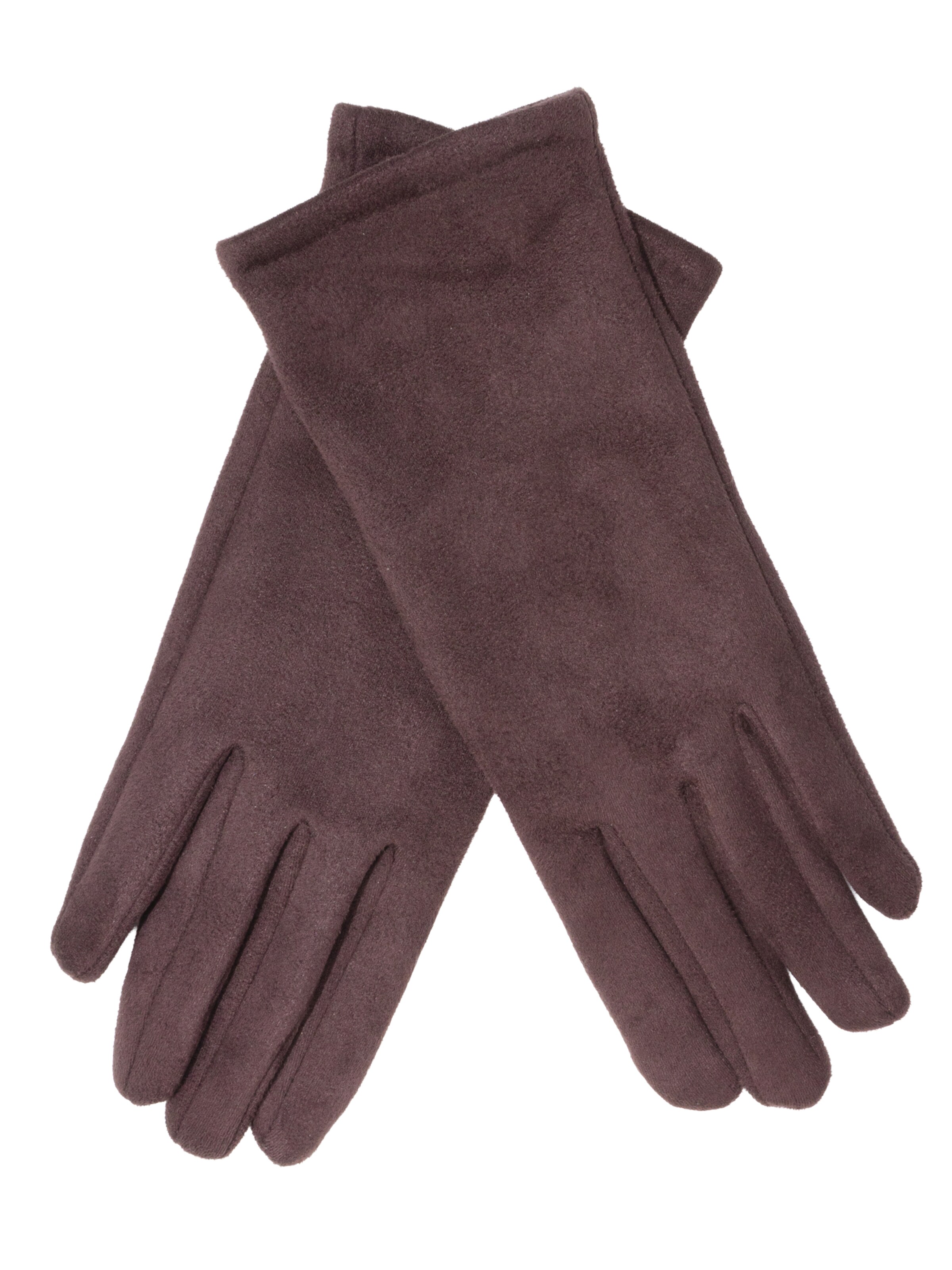 Seasons of April Full finger gloves ' Thea ' in Brown