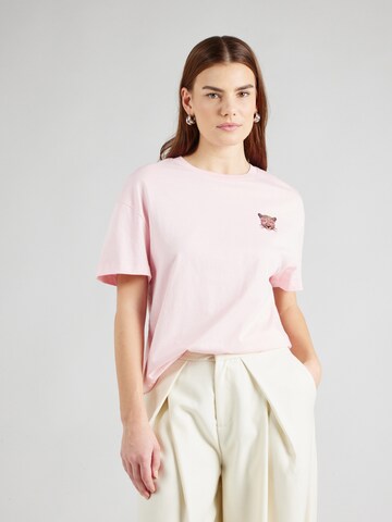 Maglietta di Rich & Royal in rosa: frontale