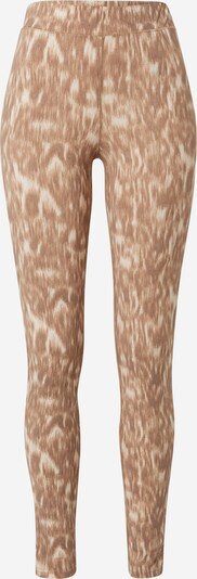 Leggings 'Carly' Cream pe maro cappuccino / maro deschis, Vizualizare produs